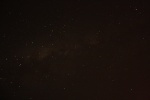 Voie lactée au voisinage de la constellation  du Sagittaire à -21° de latitude sud (St-Leu Réunion)